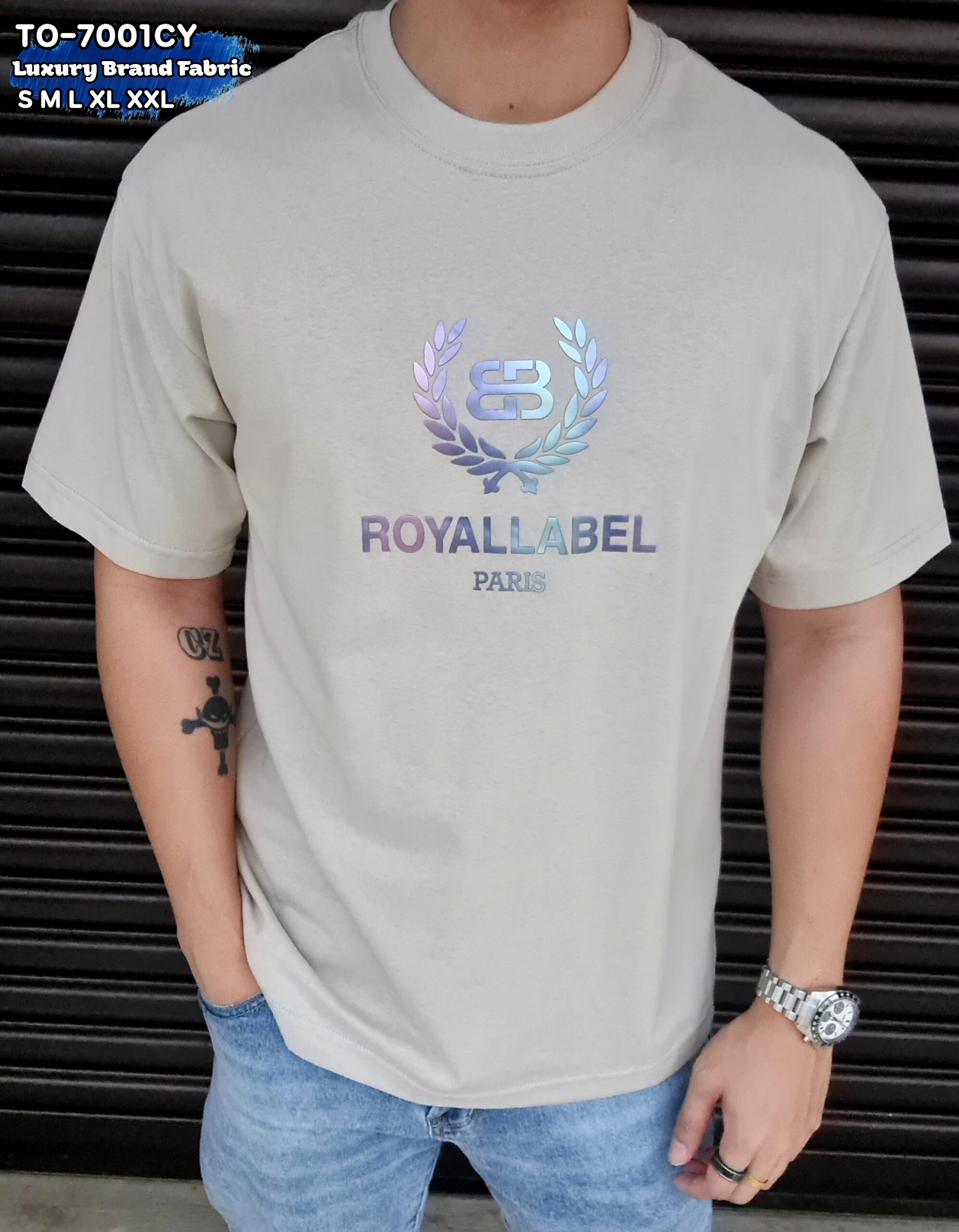 时尚潮品- Unisex 100% cotton 玛丽欧 系列 TO-7001CY Khakis 卡其 - Image 2